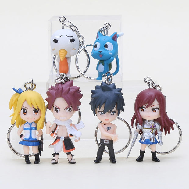 fairy tail pvc figures