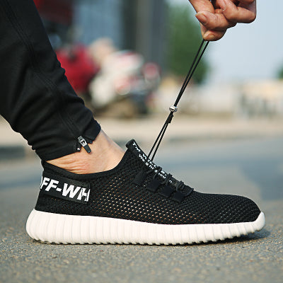Verliefd ondernemer Asser Zwarte werkschoenen Sneakers Met Stalen Neus | WerkSneakers – werksneakers