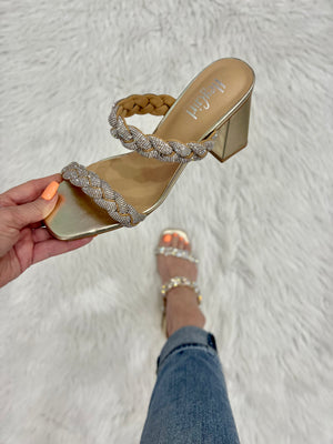 French Kiss Chunky Heel -  The Classy Cactus