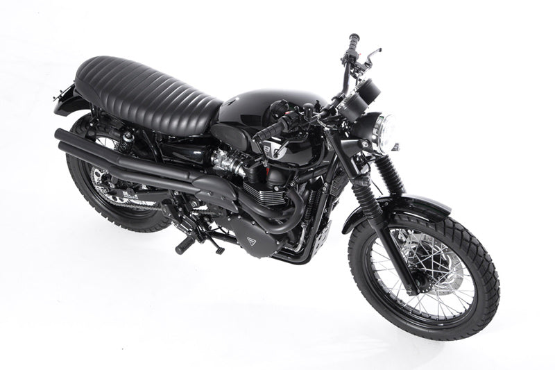 British Customs X Death Collective Triumph Scrambler