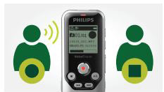 Philips DVT1250 Digital VoiceTracer with Voice Activated Recording from Speech Products