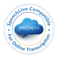 Philips ACC2330 transcription foot pedal for use with Philips SpeechLive - Speech Products