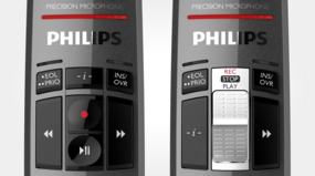 Philips SMP3810/00 SpeechMike Premium Touch - wear free slide switch or push button operation - speech products 