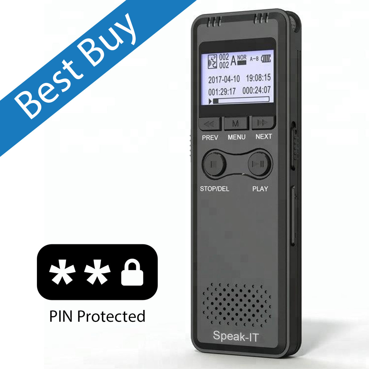 2000 text to speech recorder