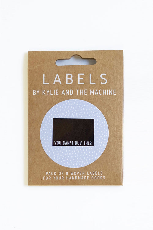 Perfectly Imperfect Woven Clothing Labels by Kylie and the