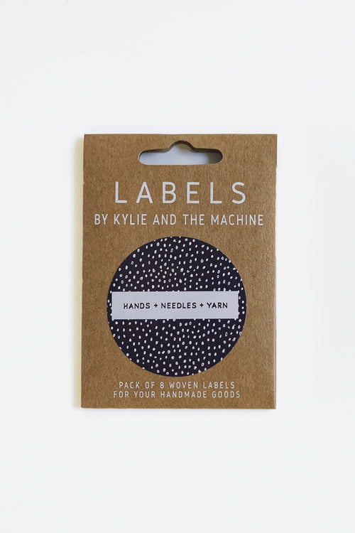 Kylie and the Machine - Rainbow Mini Hands Woven Sewing Labels – Maker's  Fabric