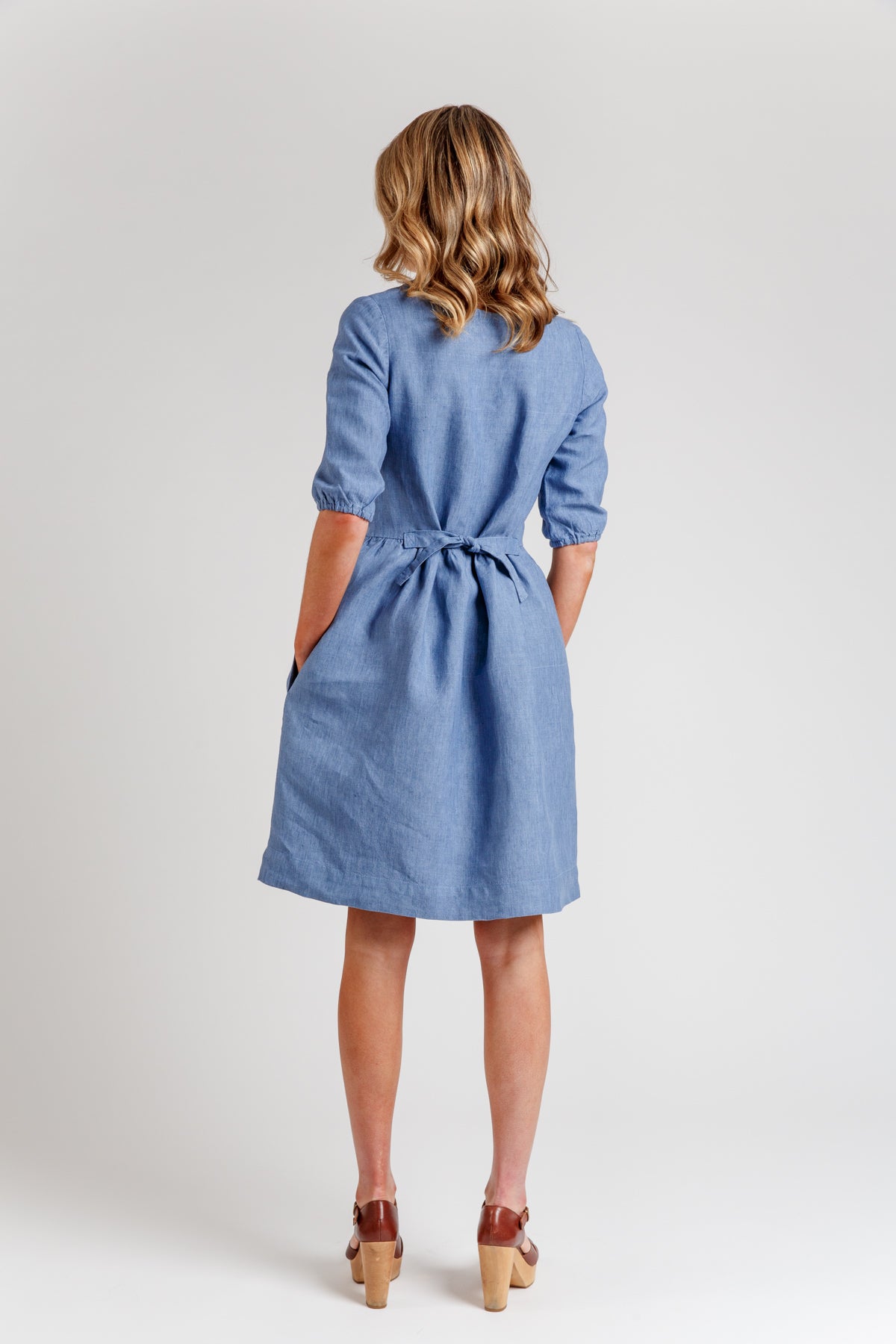 mommy and me denim dress