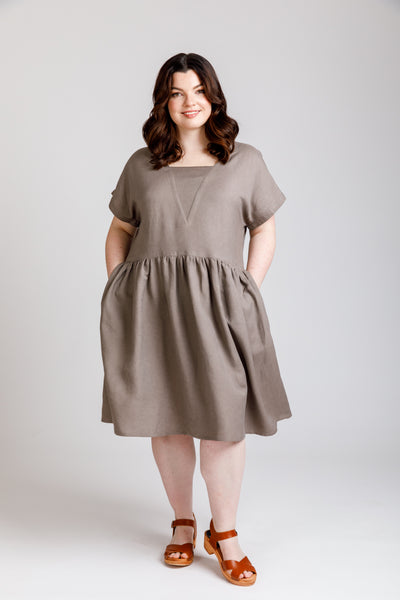 Olive Curve Dress & Blouse Sewing Pattern | Megan Nielsen Patterns