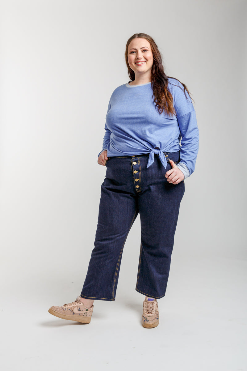 Dawn Curve Jeans (4 in 1!) Sewing Pattern | Megan Nielsen Patterns