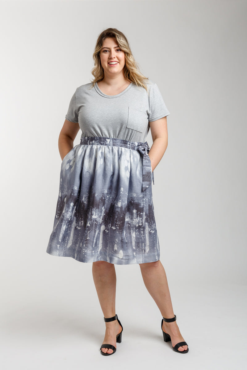 Wattle Curve Skirt Sewing Pattern | Megan Nielsen Patterns