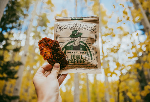 Turkey Jerky is performance enhancing food to help you fly!  