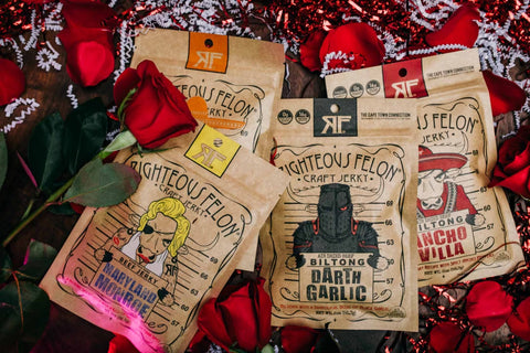 Roses are red, violets are blue, and RF Jerky is for you!  