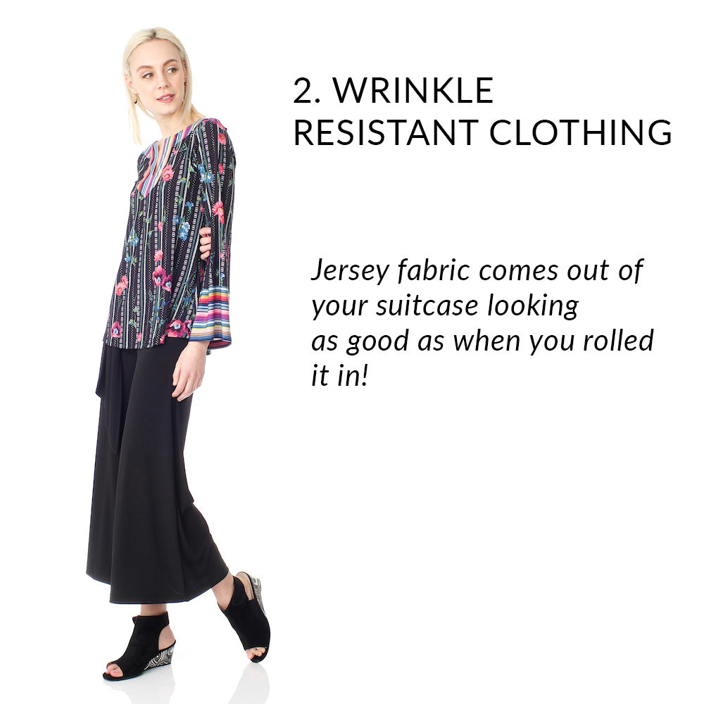 wrinkle resistant clothing
