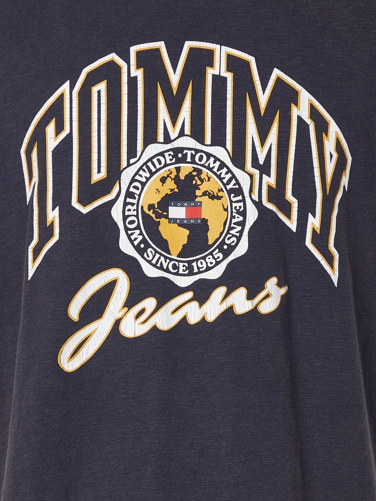 TOMMY JEANS - 48.08/DM0DM12797/blue/S - T -Shirt 'BOLD COLLEGE' - ZAPATA