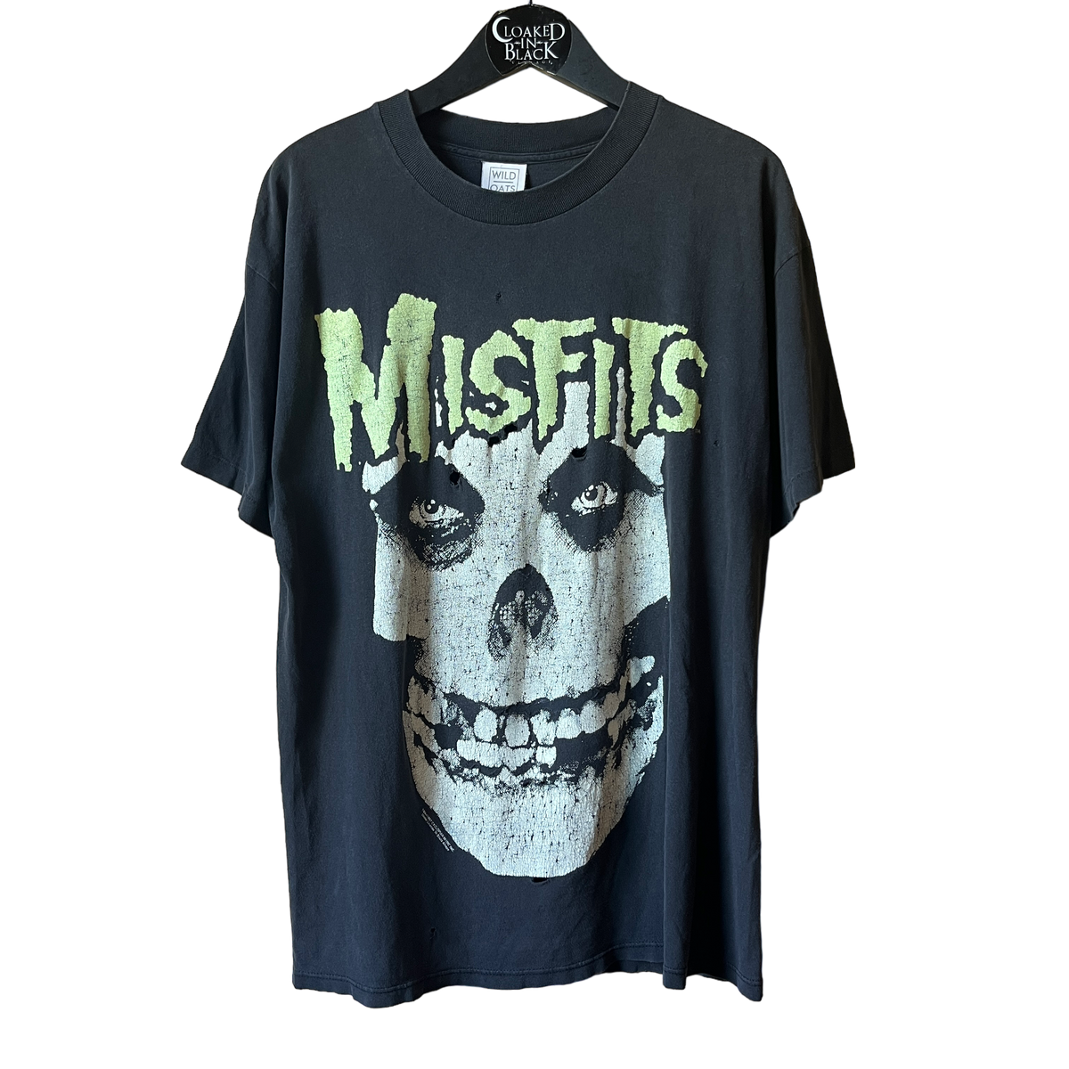 Misfits「glow Skull」xl Cloakedinblack