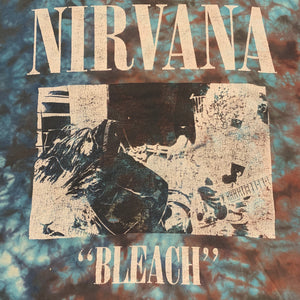 Nirvana Bleach Tiedye Xl Cloakedinblack