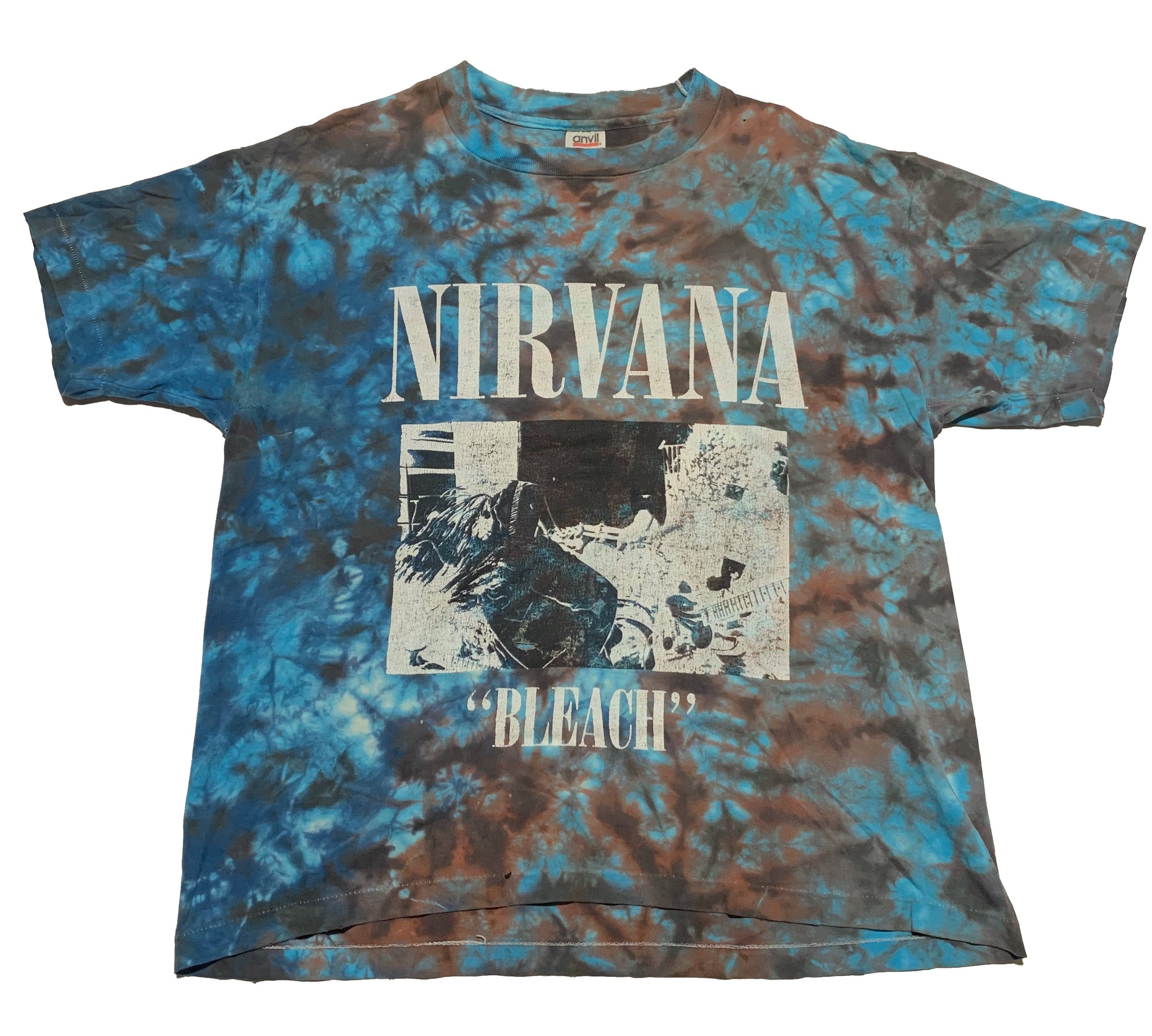 Nirvana Bleach Tiedye Xl Cloakedinblack