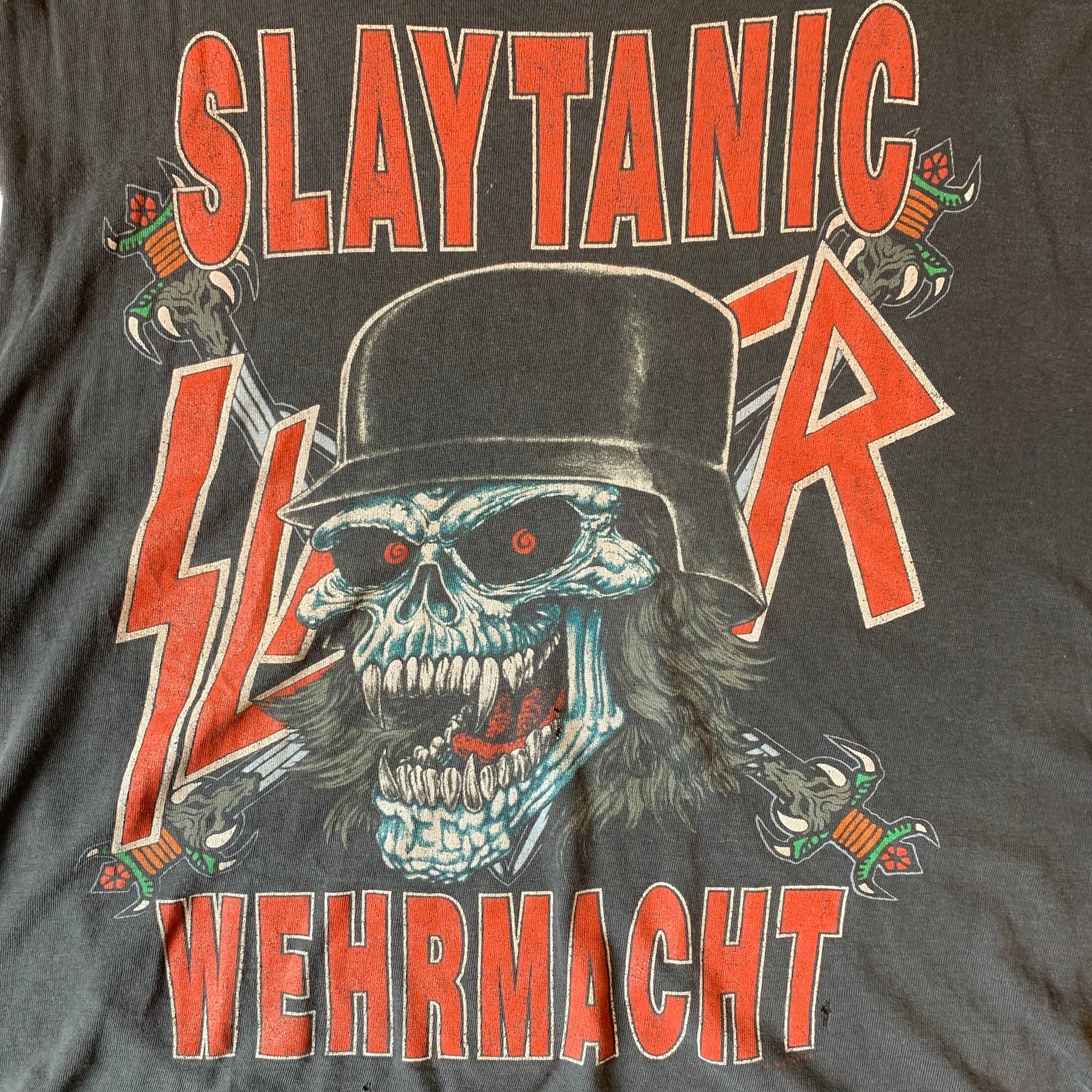 希少】SLAYER Slaytanic Wehrmacht ORG 1985-