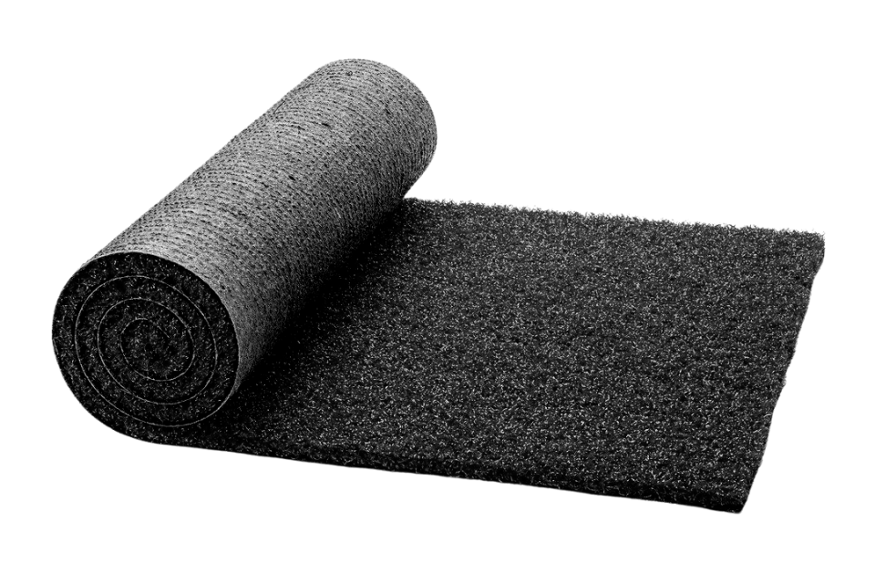 Atmospheric Black 18mm Play Area Artificial Grass Carpet - Grass Warehouse product image