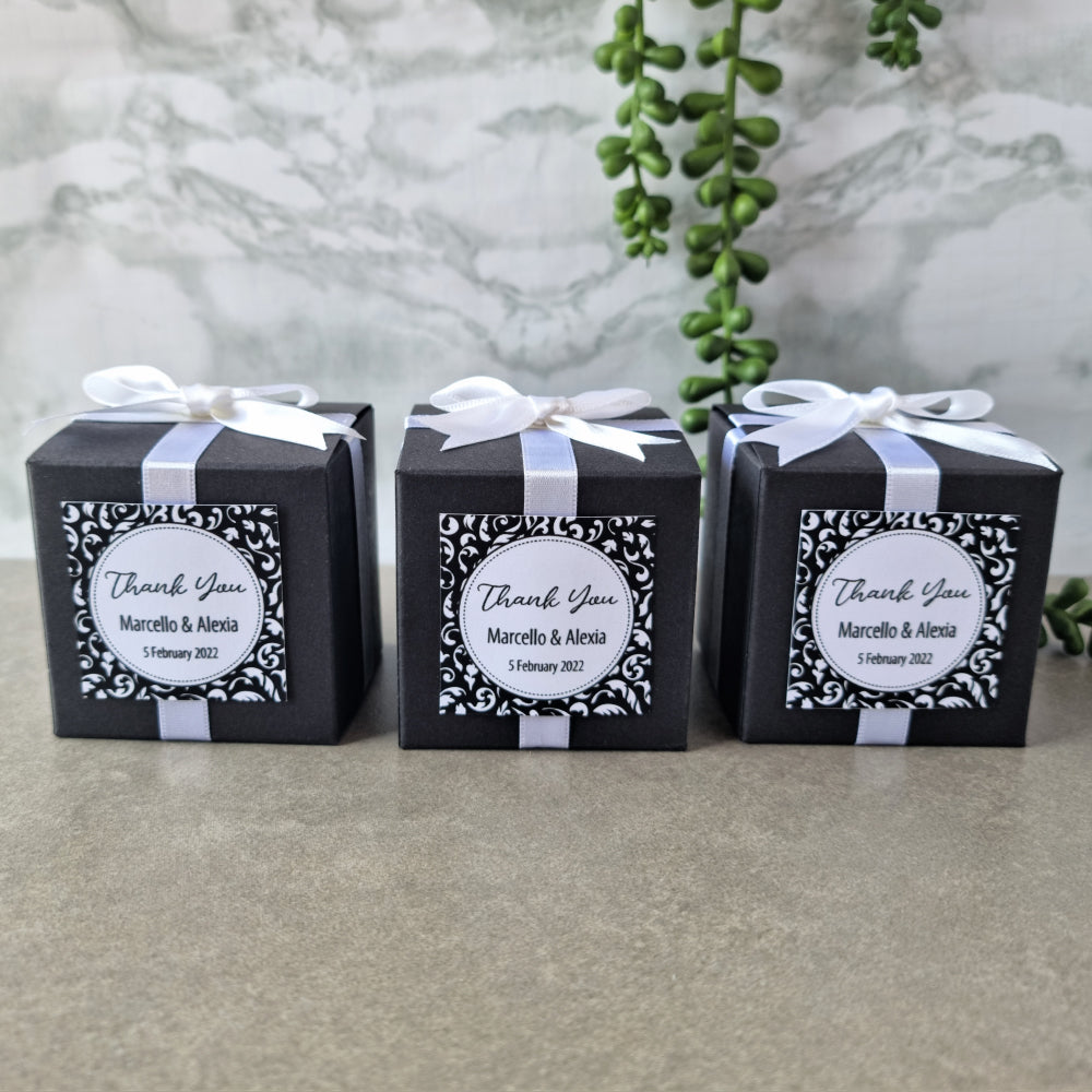 25 Pack of 3 X 3 X 3 Clear Boxes Wedding Favor Boxes -   Wedding favor  gift boxes, Wedding favor boxes, Wedding gift favors