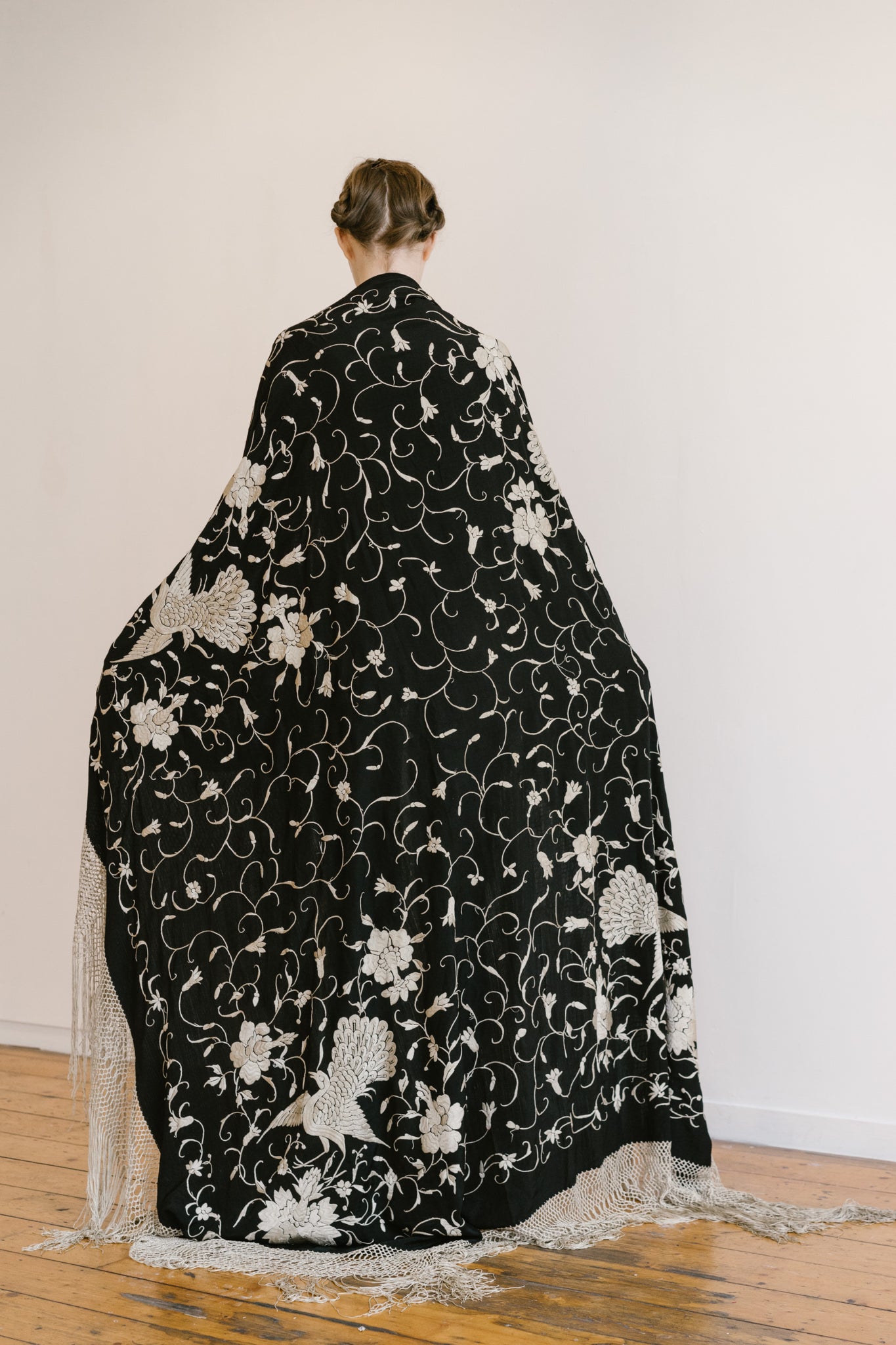 piano shawl dress