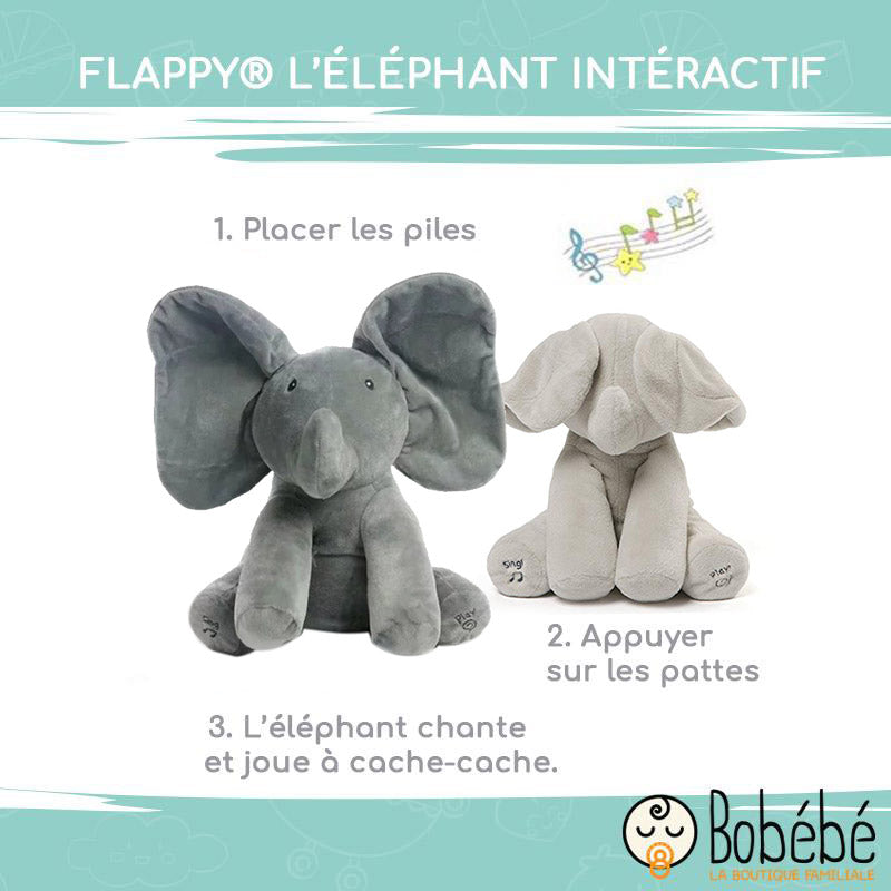 peluche elephant cache cache