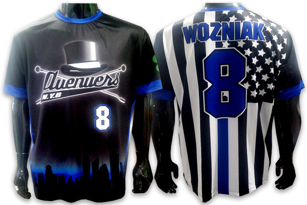 thin blue line softball jersey