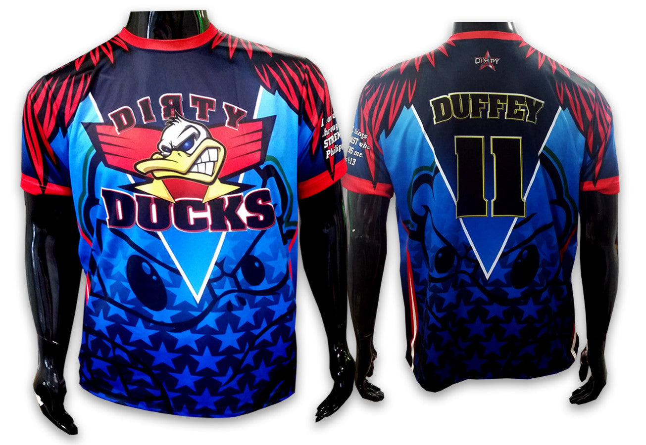 custom ducks jersey