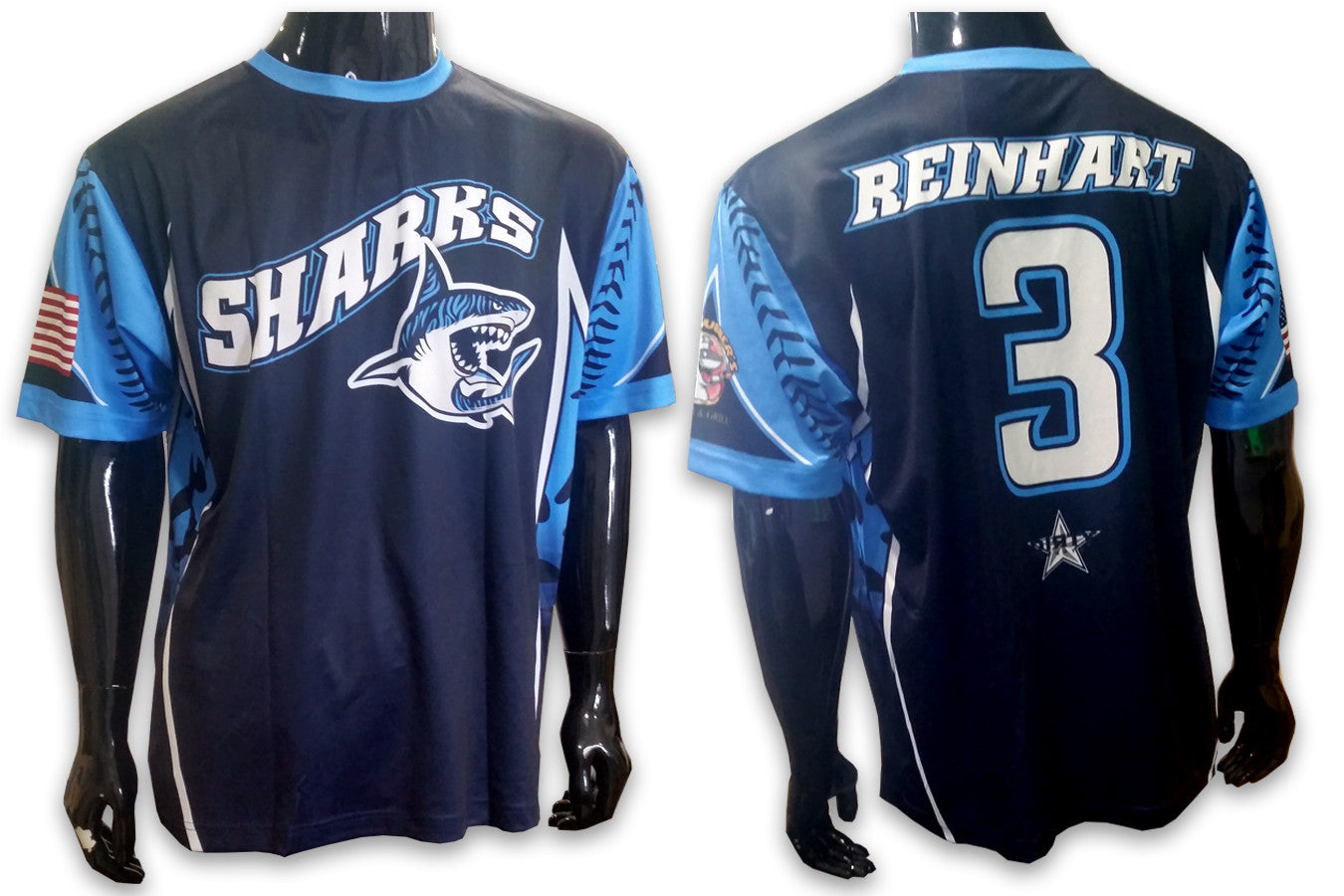 custom sharks jersey