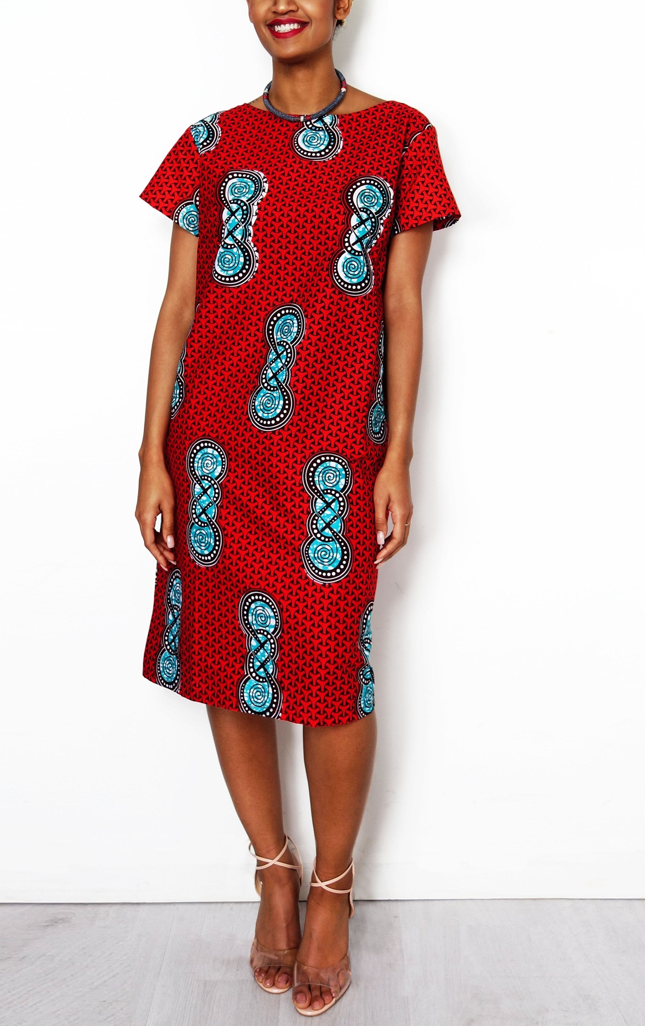 straight african dresses