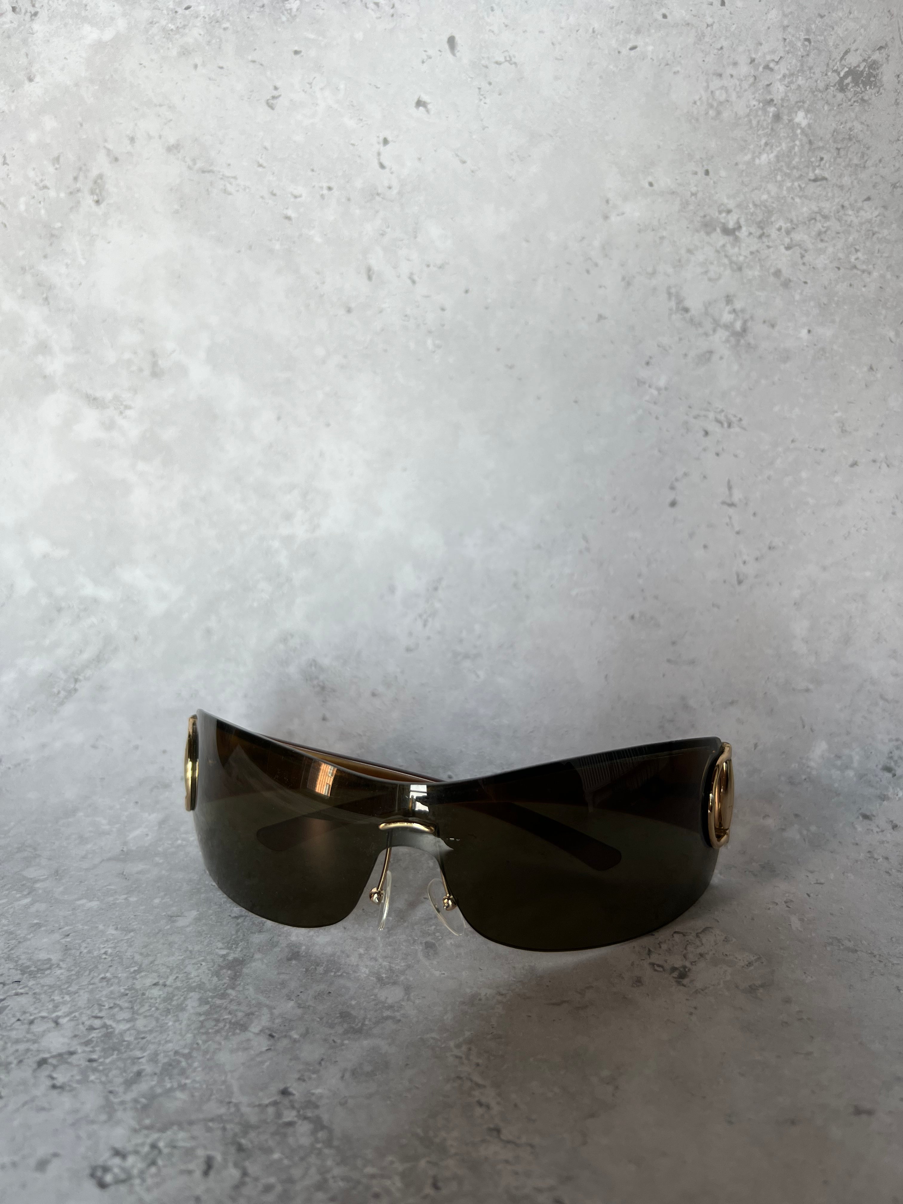 Gucci Brown Horsebit Sunglasses – Le Comeback.
