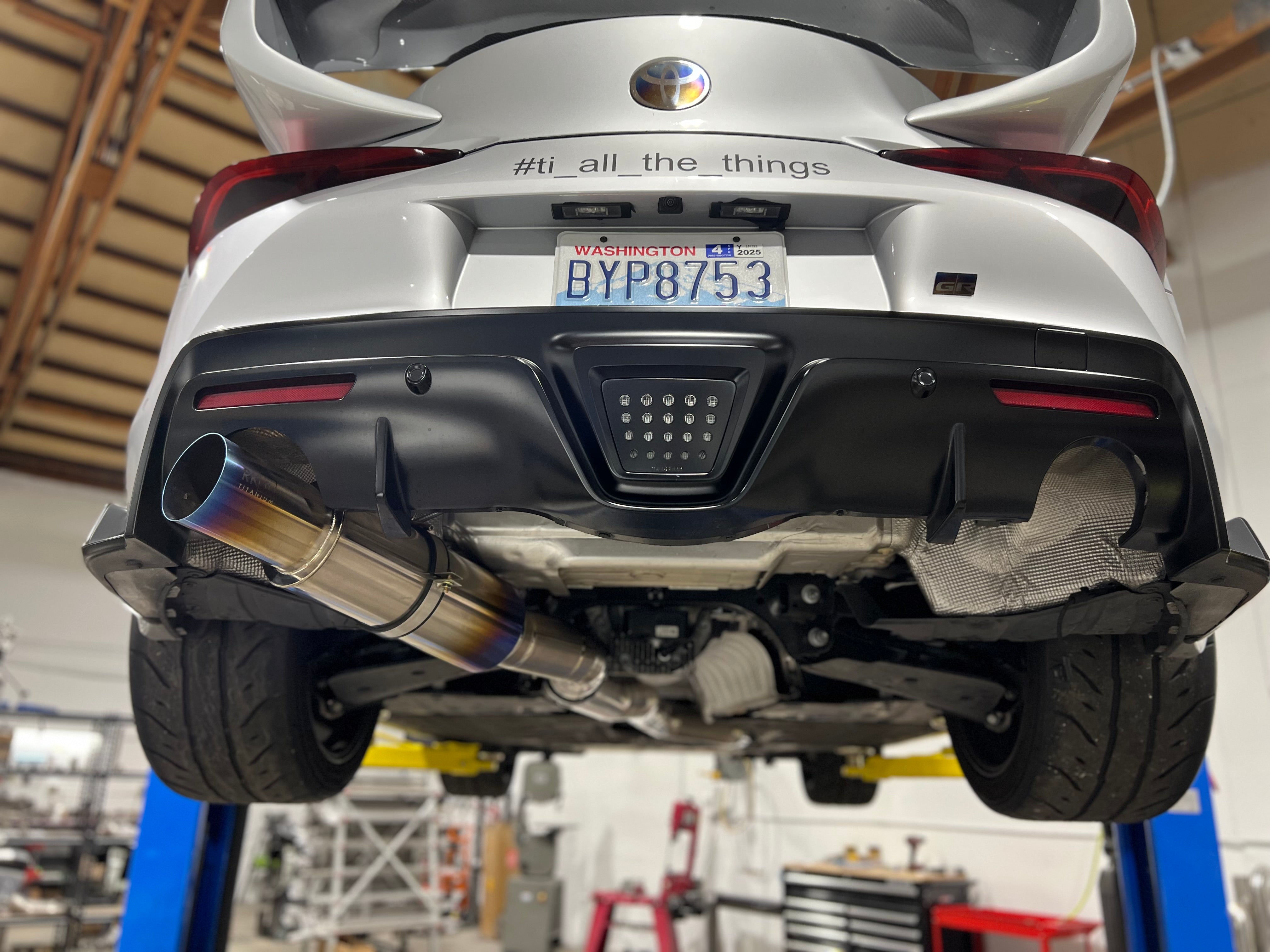 A90 Supra SUPER Single 4" Single Exit Exhaust system
