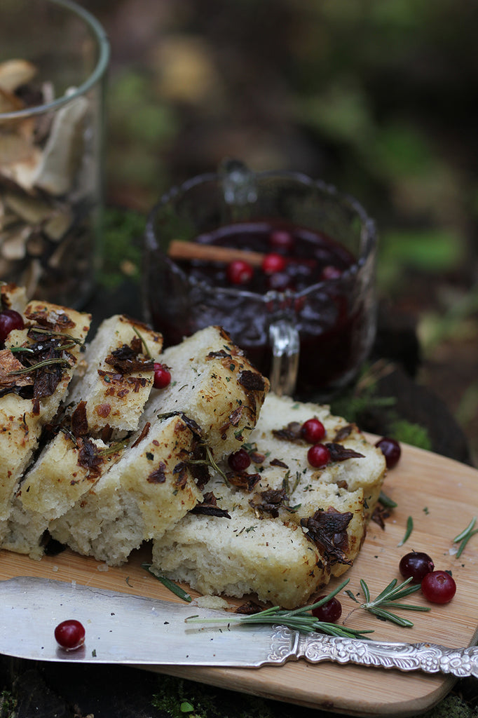 porcini foccacia