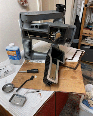 How to restore vintage sewing machines?