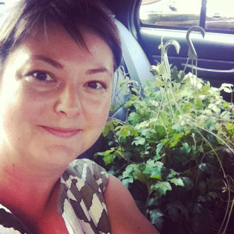 crystalyn selfie in cab on the way to renegade brooklyn