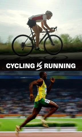 Cycling vs running 