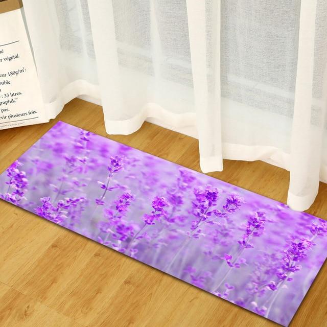 Purple Lavender Anti Slip Outdoor Mats Index Cove