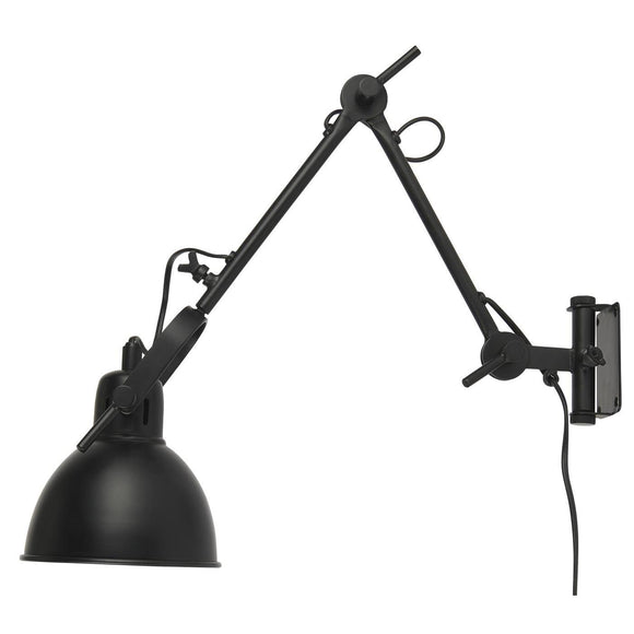 Ib Laursen Lampe 2-arm t/montering på væg kan svinges