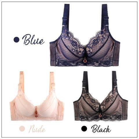 HACI Push Up Lace Bra Underwire Lift Up Perfect Shape Padded Bra Add 1 Cup  Size(Beige,32B) : : Clothing, Shoes & Accessories