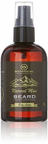 Botanical beard oil man bay lime