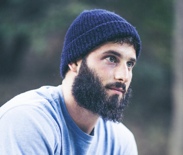 Bearded man with medium beard