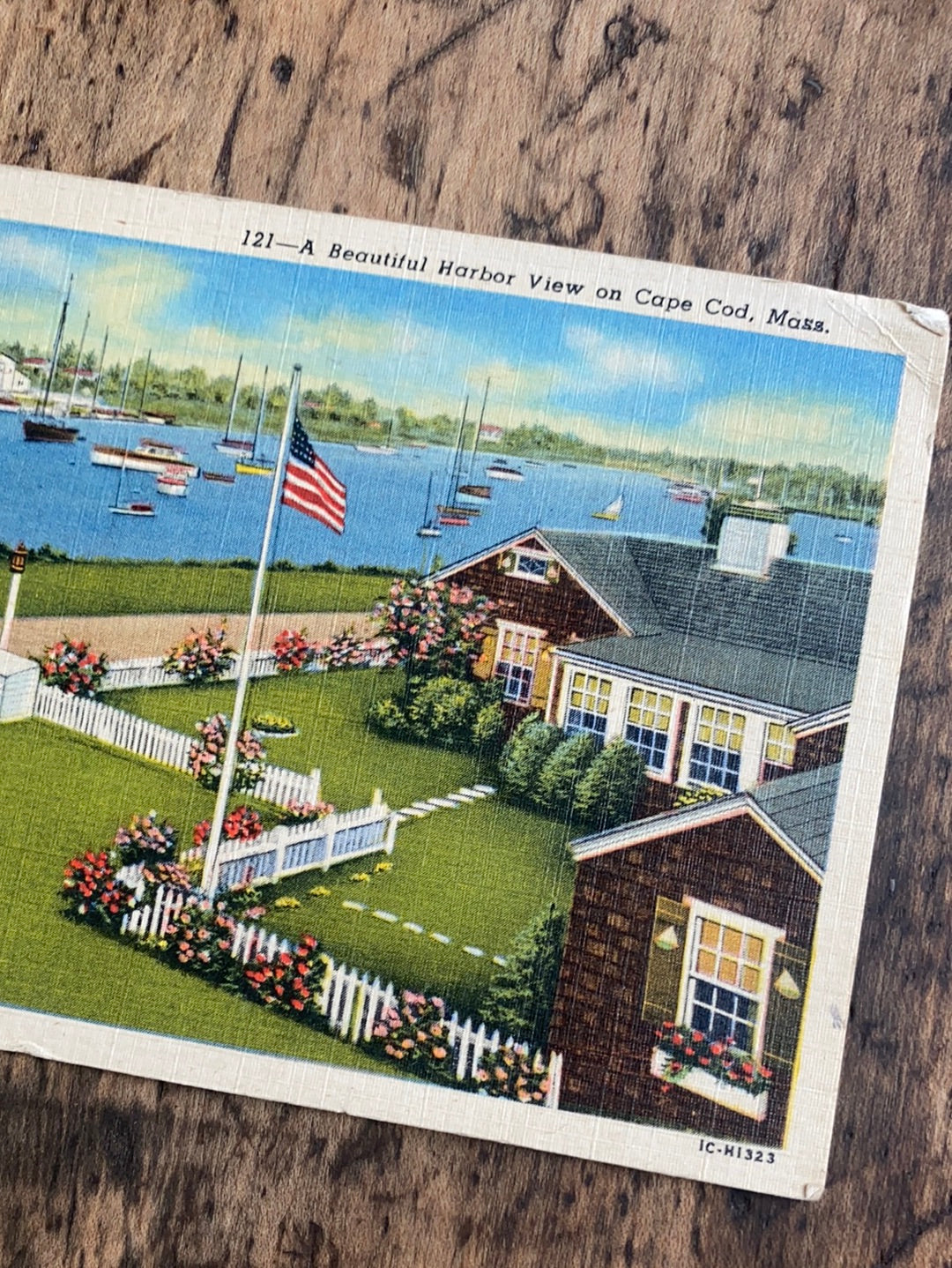Vintage Cape Cod, Mass Post Card