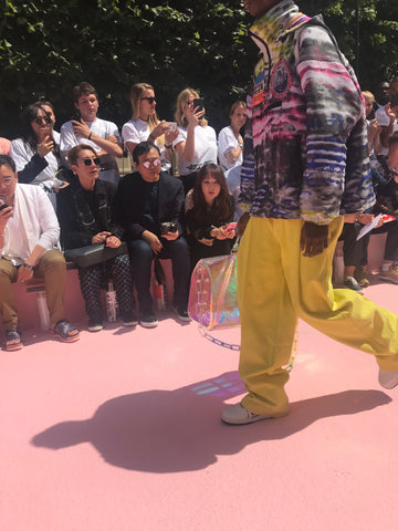 Virgil Abloh and Kanye West shared an emotional hug after his first LV  Menswear show 