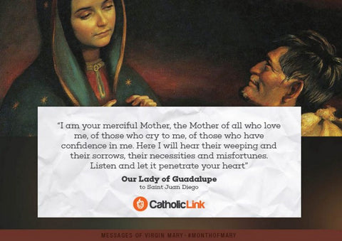 Nuestra Señora de Guadalupe,  Our Lady of Guadalupe - infographic - catholic - Mexico