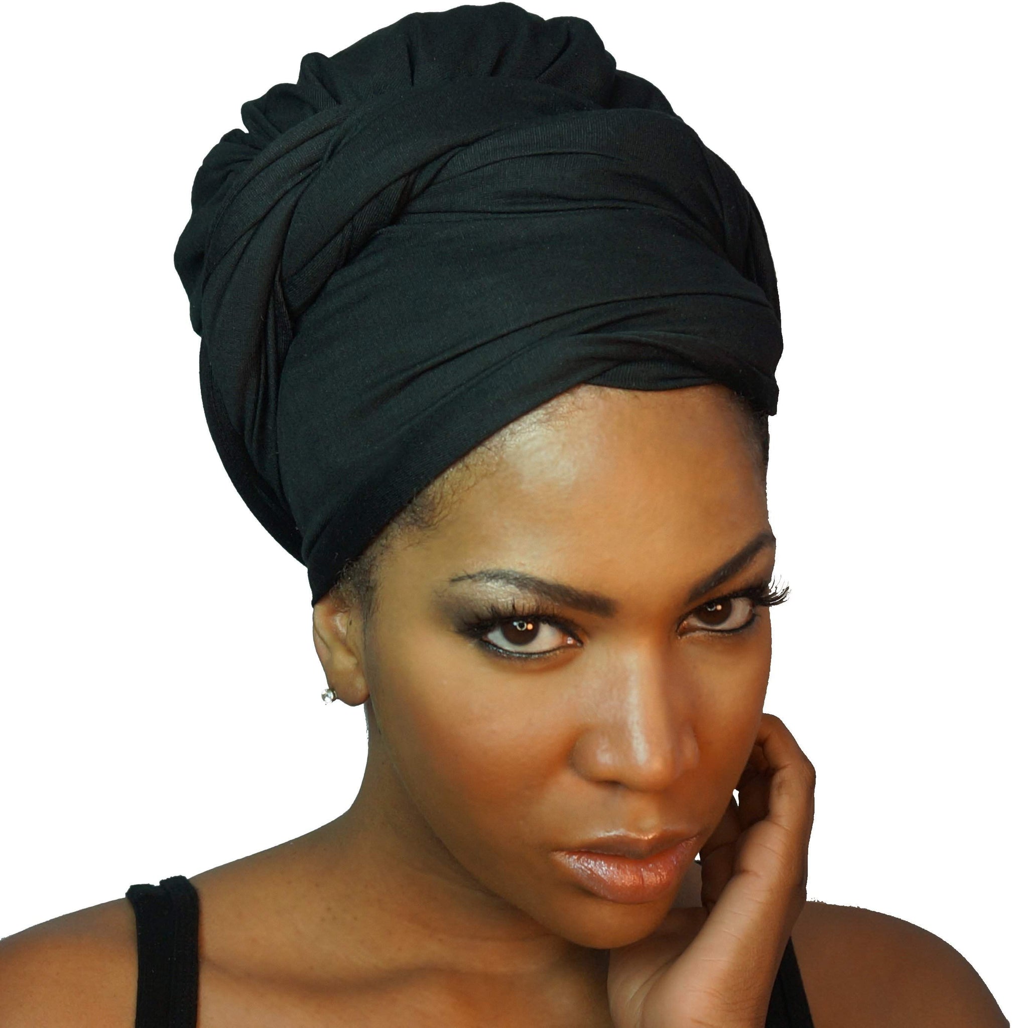 jersey turban head wrap