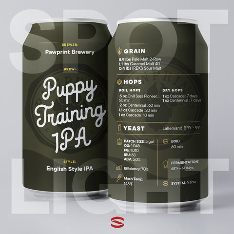 English Style IPA recipe