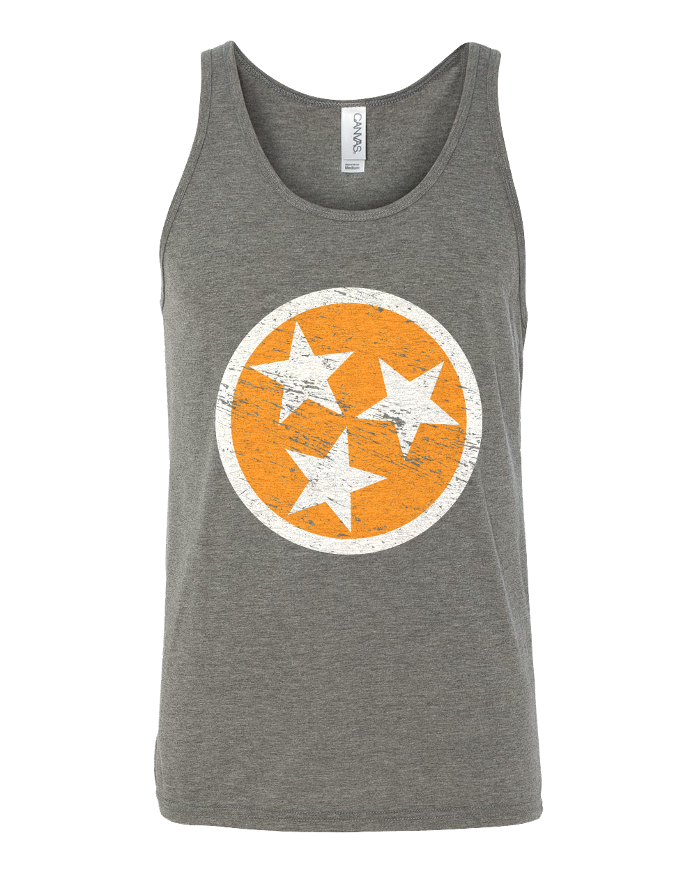 Ladies Tennessee Heart Racerback Tank Top - Nothing Too Fancy