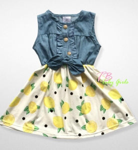 Lemon Dress Raised In A Barn Children S Clothing Store