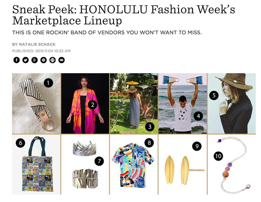 Honolulu Fashion Week Keani Jewelry