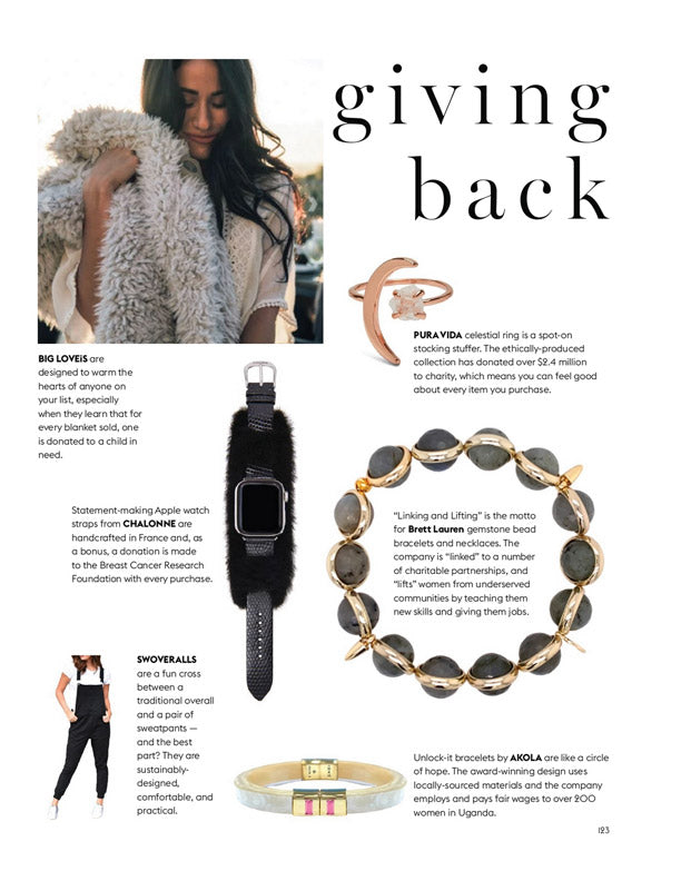 Accessories Council Holiday Gift Guide – Giving Back